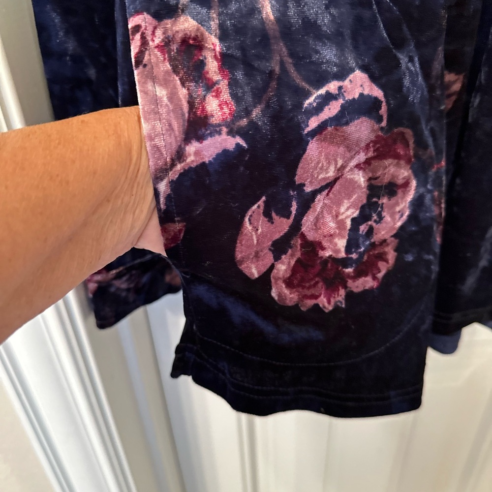 Belle by Kim Gravel Velvet Blouse - Picture 5 of 7